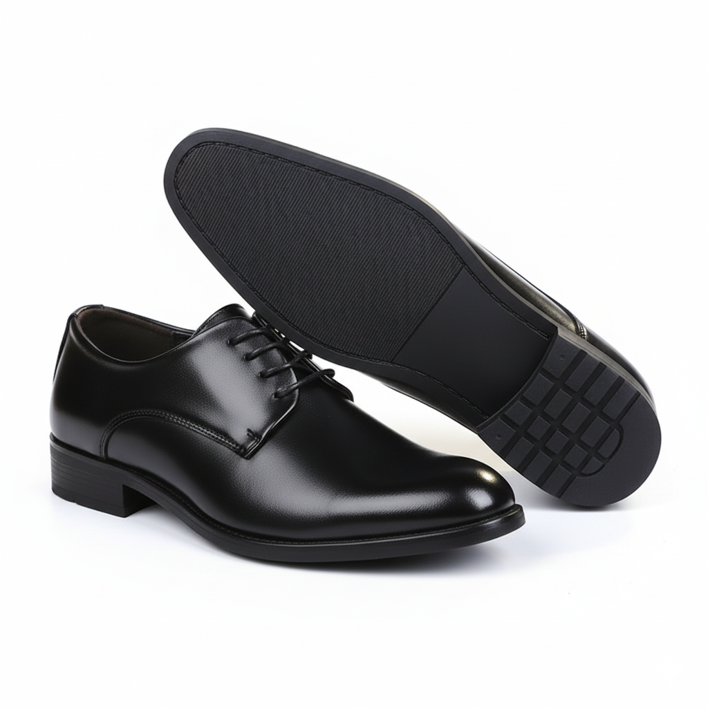 BLENGENS | Chaussures classiques en cuir noir pour hommes