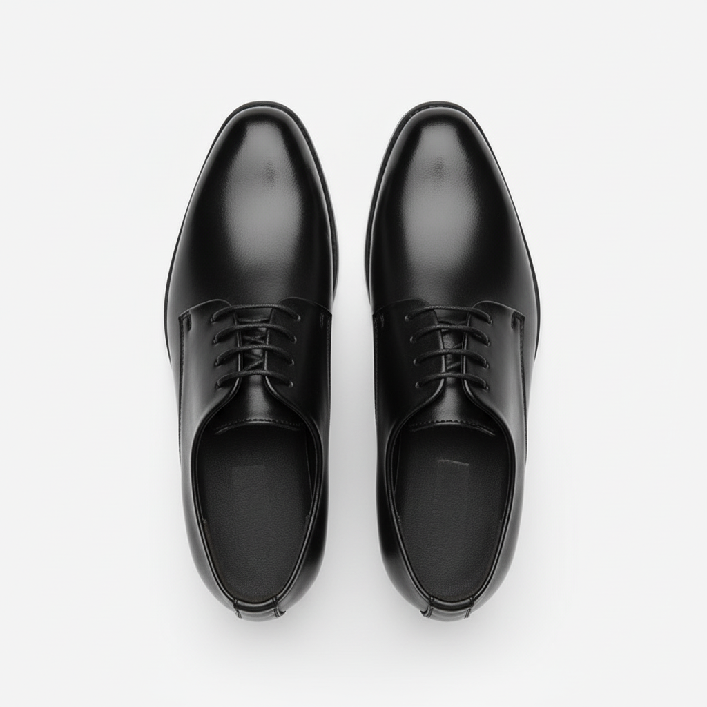 BLENGENS | Chaussures classiques en cuir noir pour hommes