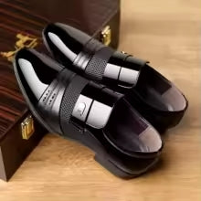 BLENGENS | Chaussures d’homme à bout pointu brillant