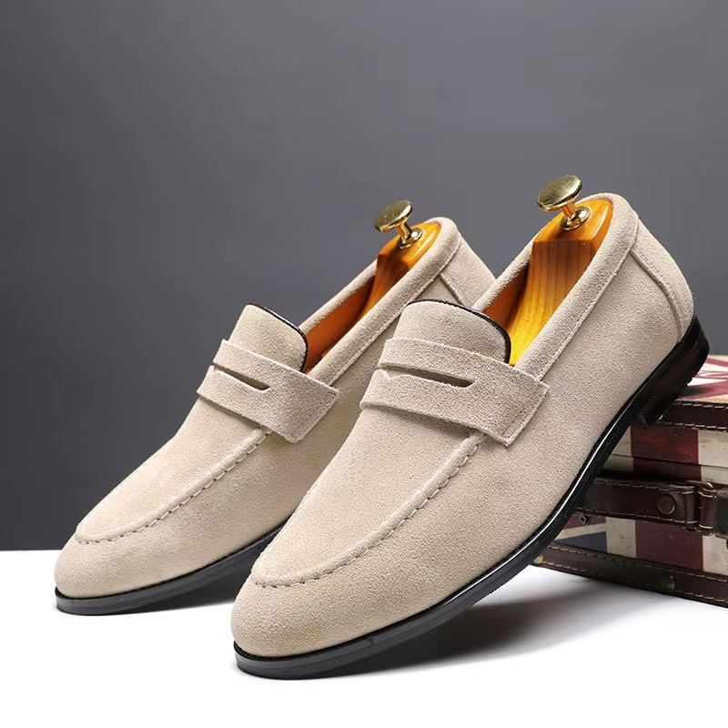 BLENGENS | Mocassins Homme en Daim