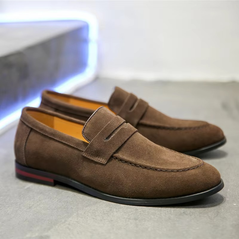BLENGENS | Mocassins Homme en Daim