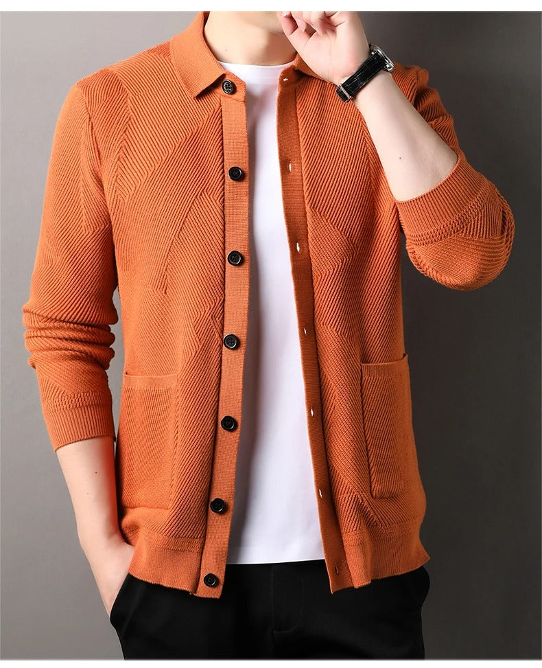 Alberto Men's Knitted cardigan
