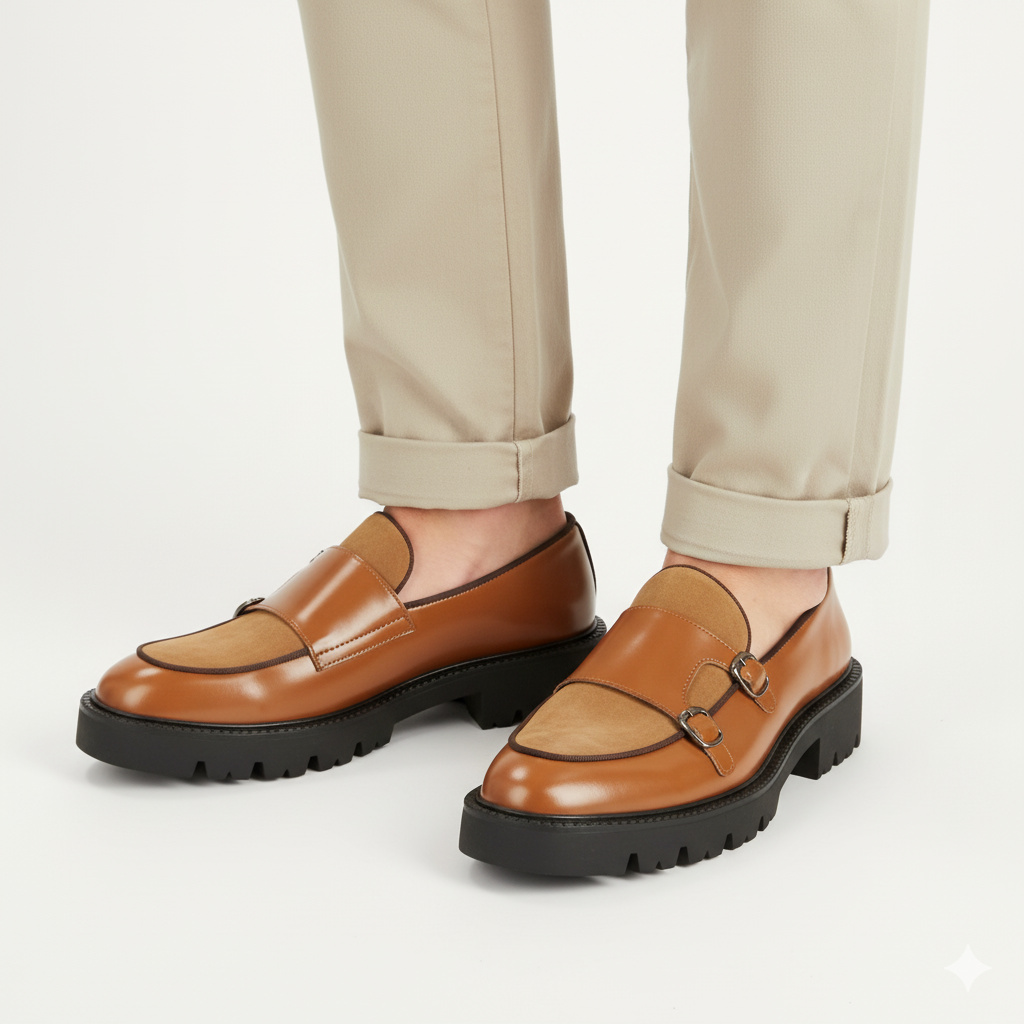 BLENGENS | Mocassins en cuir pour homme